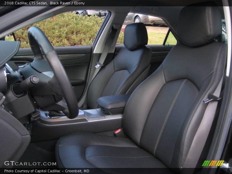 Black Raven / Ebony 2008 Cadillac CTS Sedan