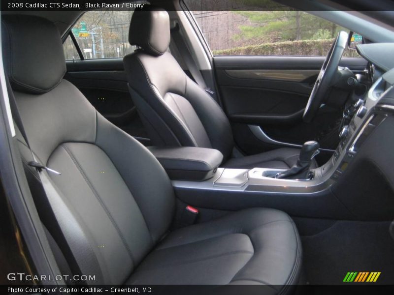 Black Raven / Ebony 2008 Cadillac CTS Sedan