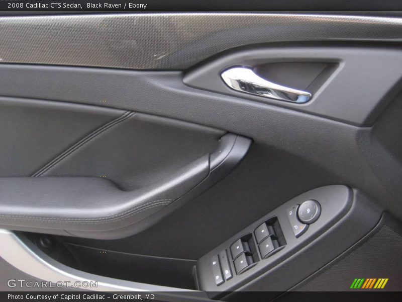 Black Raven / Ebony 2008 Cadillac CTS Sedan