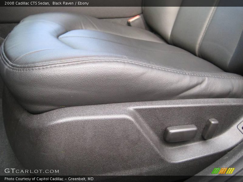 Black Raven / Ebony 2008 Cadillac CTS Sedan