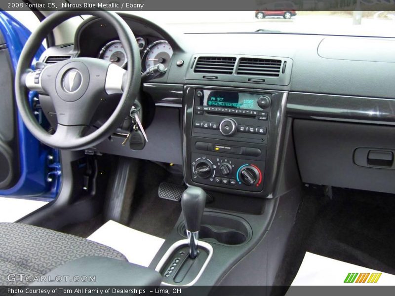Nitrous Blue Metallic / Ebony 2008 Pontiac G5
