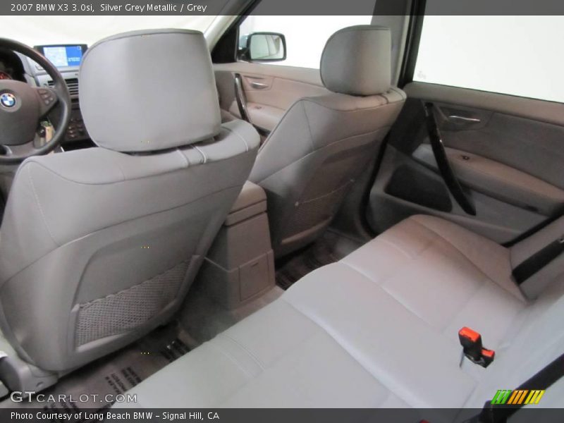 Silver Grey Metallic / Grey 2007 BMW X3 3.0si