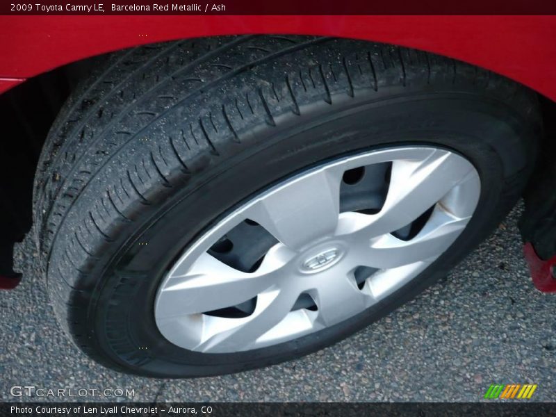 Barcelona Red Metallic / Ash 2009 Toyota Camry LE