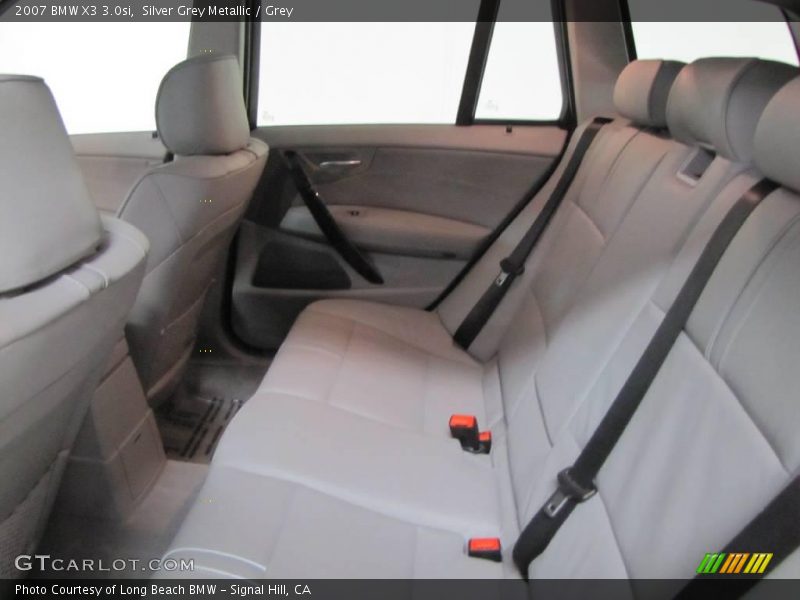 Silver Grey Metallic / Grey 2007 BMW X3 3.0si