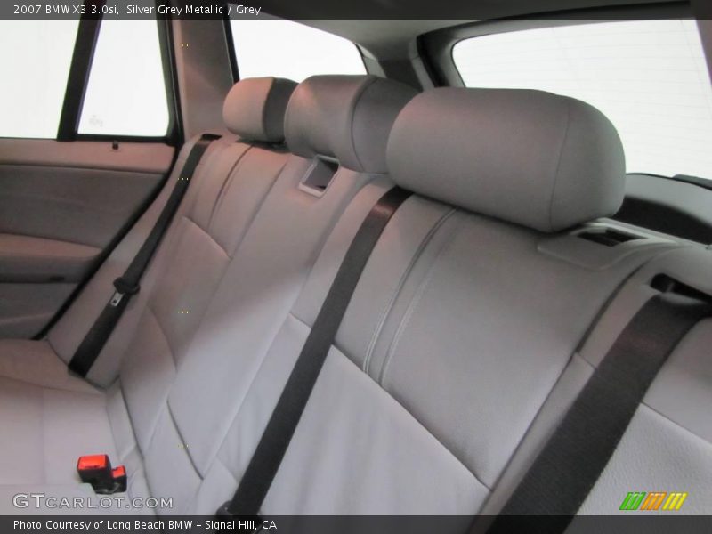 Silver Grey Metallic / Grey 2007 BMW X3 3.0si