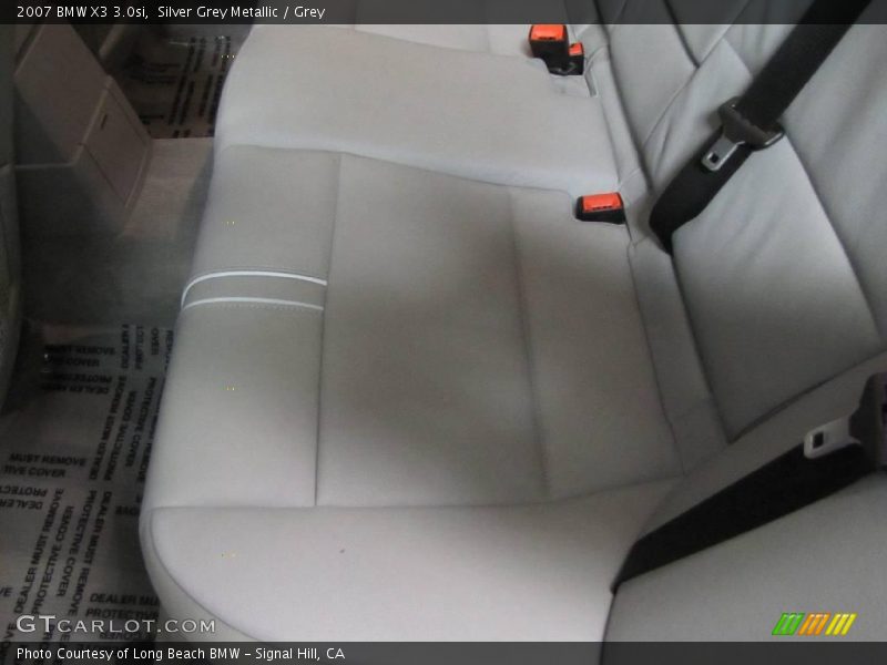 Silver Grey Metallic / Grey 2007 BMW X3 3.0si