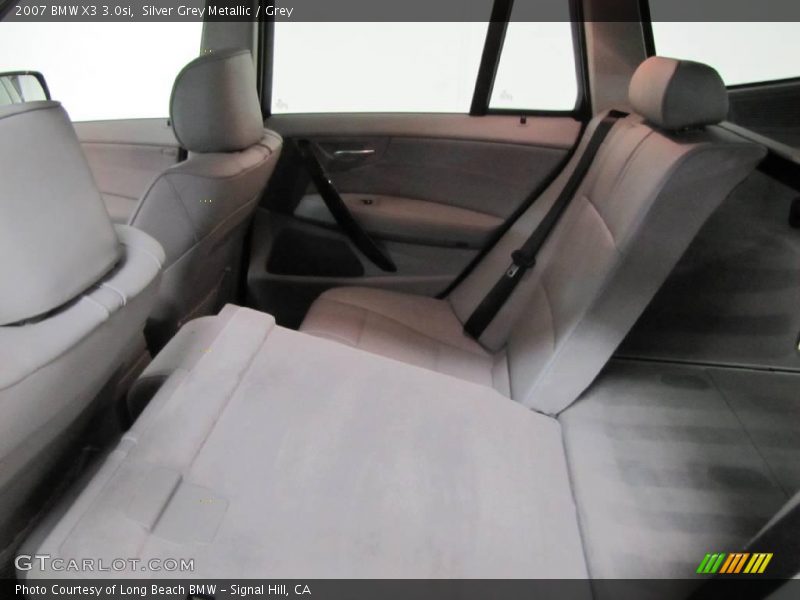 Silver Grey Metallic / Grey 2007 BMW X3 3.0si