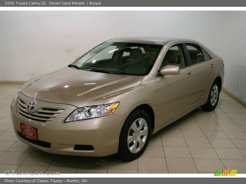 Desert Sand Metallic / Bisque 2009 Toyota Camry LE