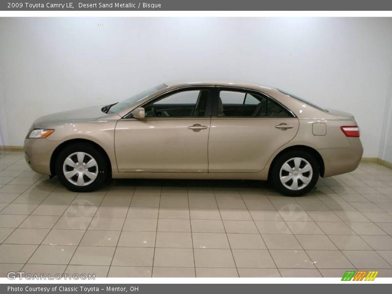 Desert Sand Metallic / Bisque 2009 Toyota Camry LE