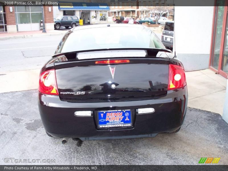 Black / Ebony 2008 Pontiac G5