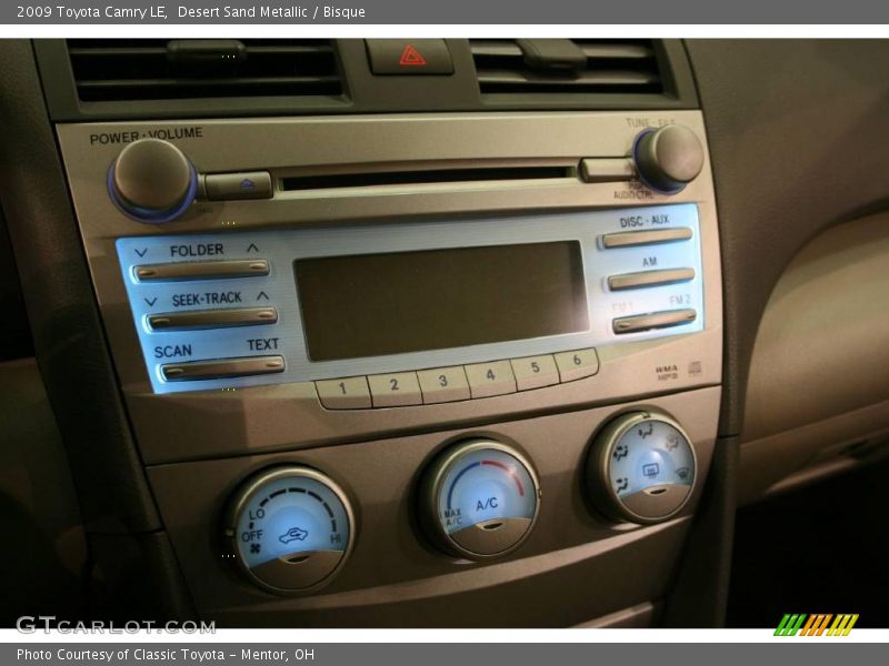Desert Sand Metallic / Bisque 2009 Toyota Camry LE