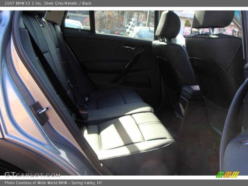Silver Grey Metallic / Black 2007 BMW X3 3.0si