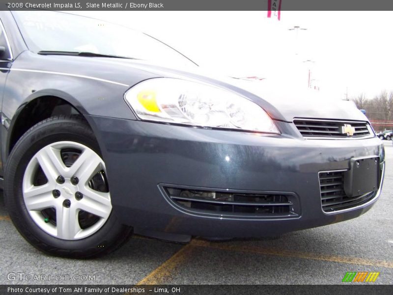 Slate Metallic / Ebony Black 2008 Chevrolet Impala LS