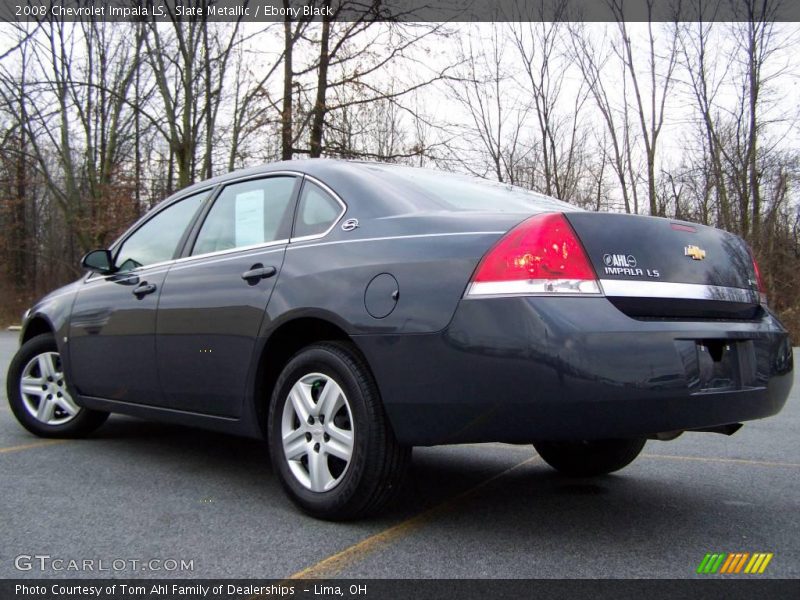Slate Metallic / Ebony Black 2008 Chevrolet Impala LS