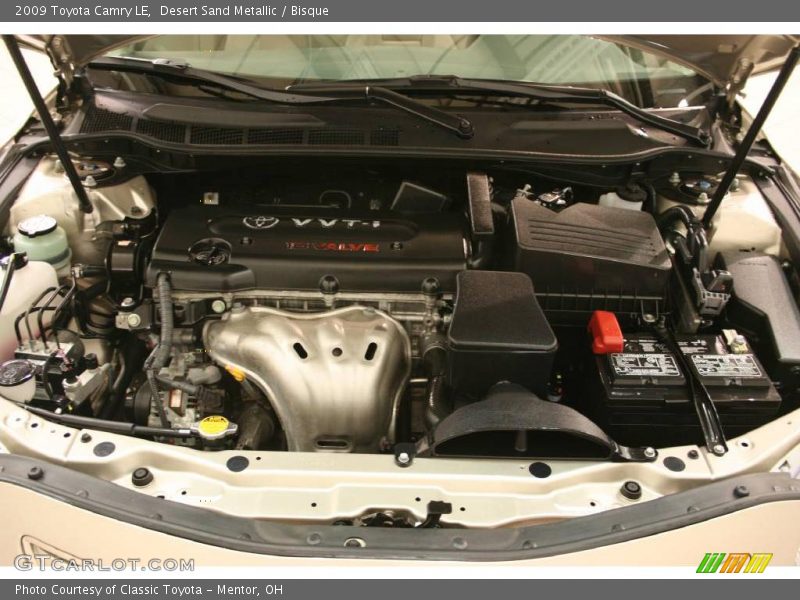 Desert Sand Metallic / Bisque 2009 Toyota Camry LE