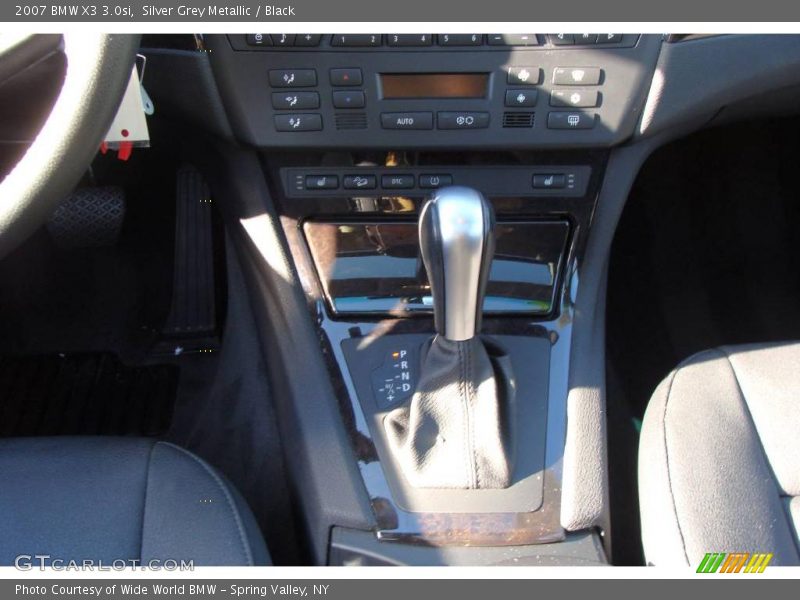 Silver Grey Metallic / Black 2007 BMW X3 3.0si