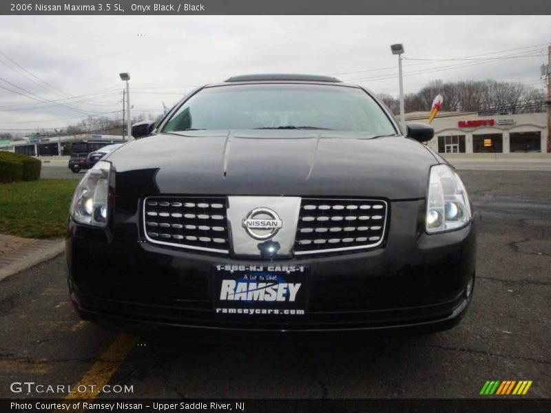 Onyx Black / Black 2006 Nissan Maxima 3.5 SL
