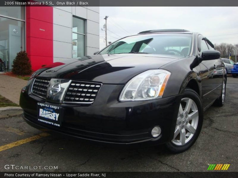 Onyx Black / Black 2006 Nissan Maxima 3.5 SL