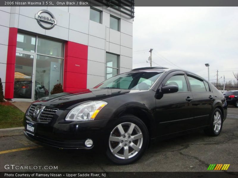 Onyx Black / Black 2006 Nissan Maxima 3.5 SL