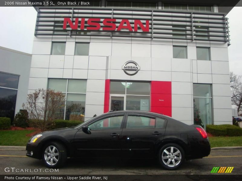 Onyx Black / Black 2006 Nissan Maxima 3.5 SL
