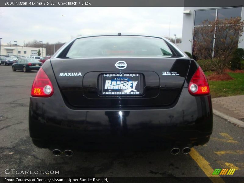Onyx Black / Black 2006 Nissan Maxima 3.5 SL