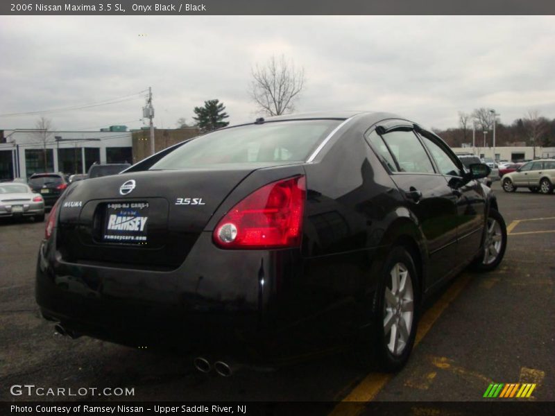 Onyx Black / Black 2006 Nissan Maxima 3.5 SL