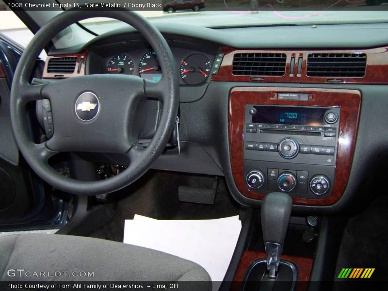 Slate Metallic / Ebony Black 2008 Chevrolet Impala LS