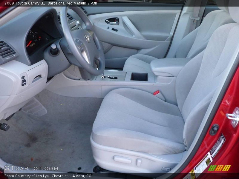 Barcelona Red Metallic / Ash 2009 Toyota Camry LE