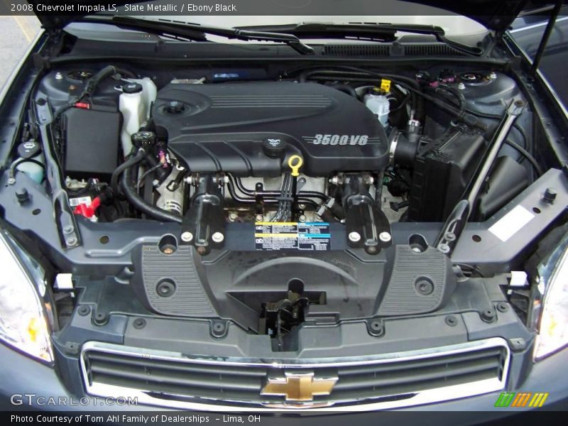 Slate Metallic / Ebony Black 2008 Chevrolet Impala LS