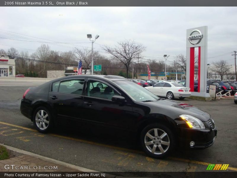 Onyx Black / Black 2006 Nissan Maxima 3.5 SL