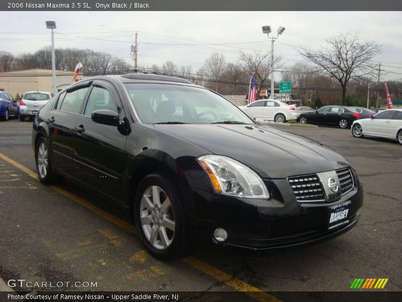 Onyx Black / Black 2006 Nissan Maxima 3.5 SL