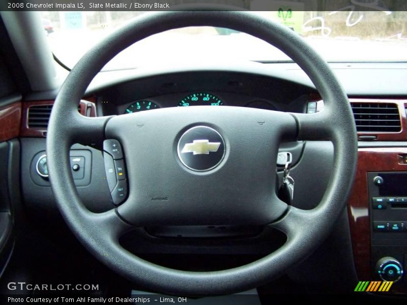 Slate Metallic / Ebony Black 2008 Chevrolet Impala LS