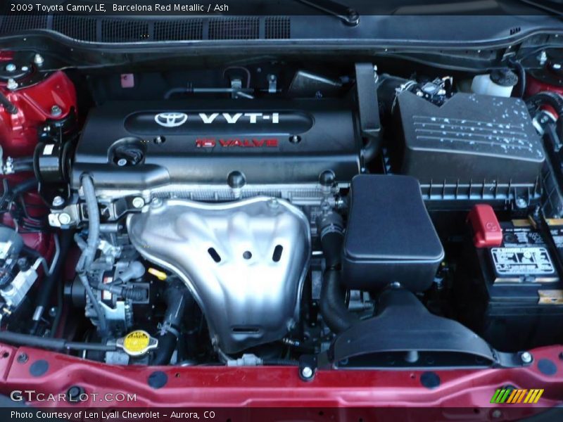 Barcelona Red Metallic / Ash 2009 Toyota Camry LE