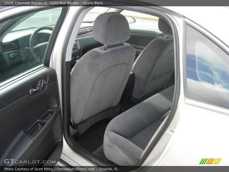Gold Mist Metallic / Ebony Black 2008 Chevrolet Impala LS