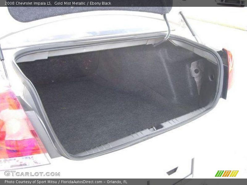Gold Mist Metallic / Ebony Black 2008 Chevrolet Impala LS