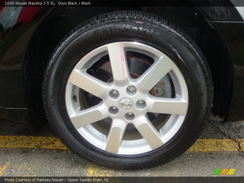 Onyx Black / Black 2006 Nissan Maxima 3.5 SL