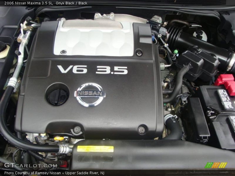 Onyx Black / Black 2006 Nissan Maxima 3.5 SL