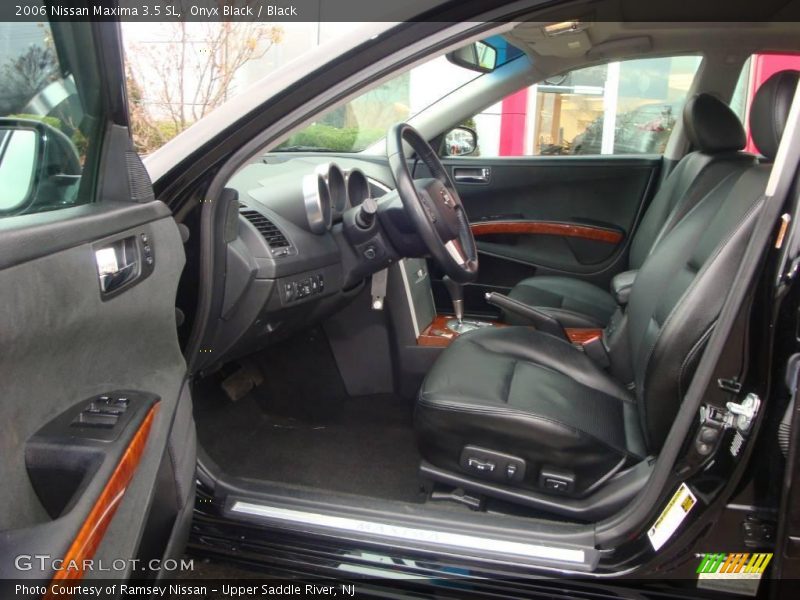 Onyx Black / Black 2006 Nissan Maxima 3.5 SL