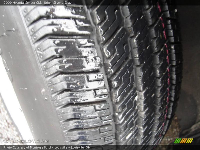 Bright Silver / Gray 2009 Hyundai Sonata GLS