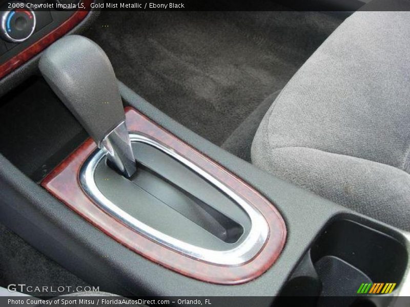 Gold Mist Metallic / Ebony Black 2008 Chevrolet Impala LS