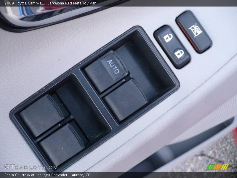 Barcelona Red Metallic / Ash 2009 Toyota Camry LE