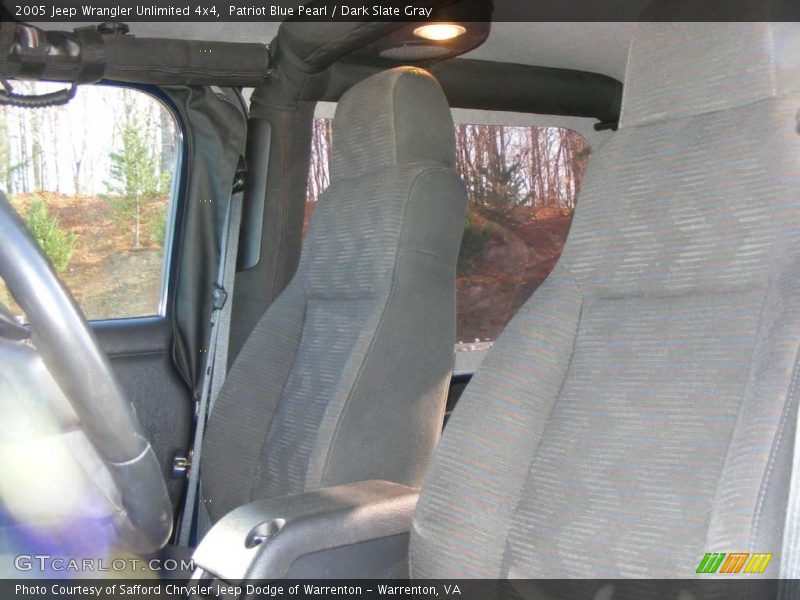 Patriot Blue Pearl / Dark Slate Gray 2005 Jeep Wrangler Unlimited 4x4