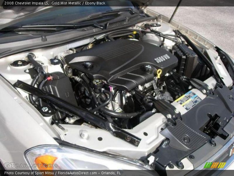Gold Mist Metallic / Ebony Black 2008 Chevrolet Impala LS
