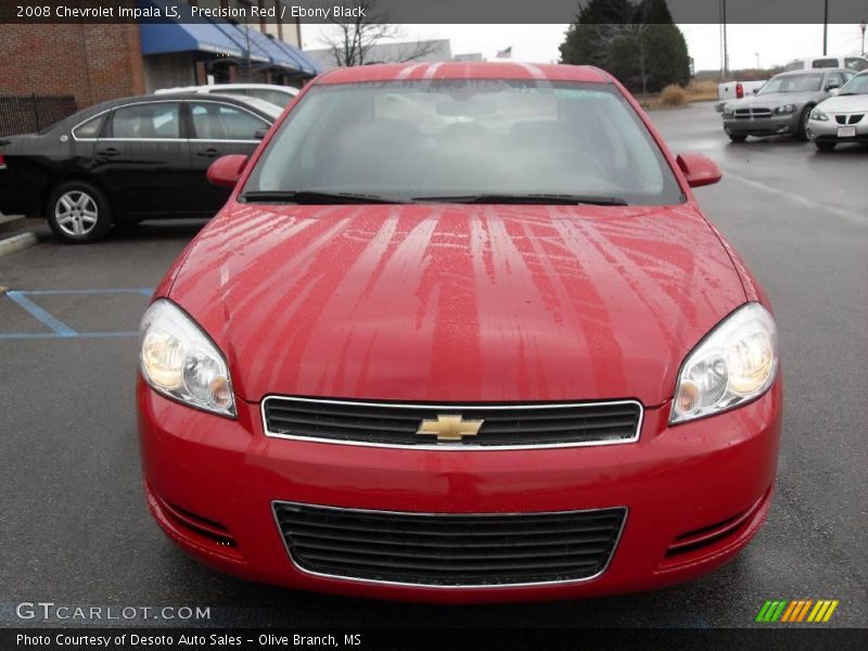 Precision Red / Ebony Black 2008 Chevrolet Impala LS