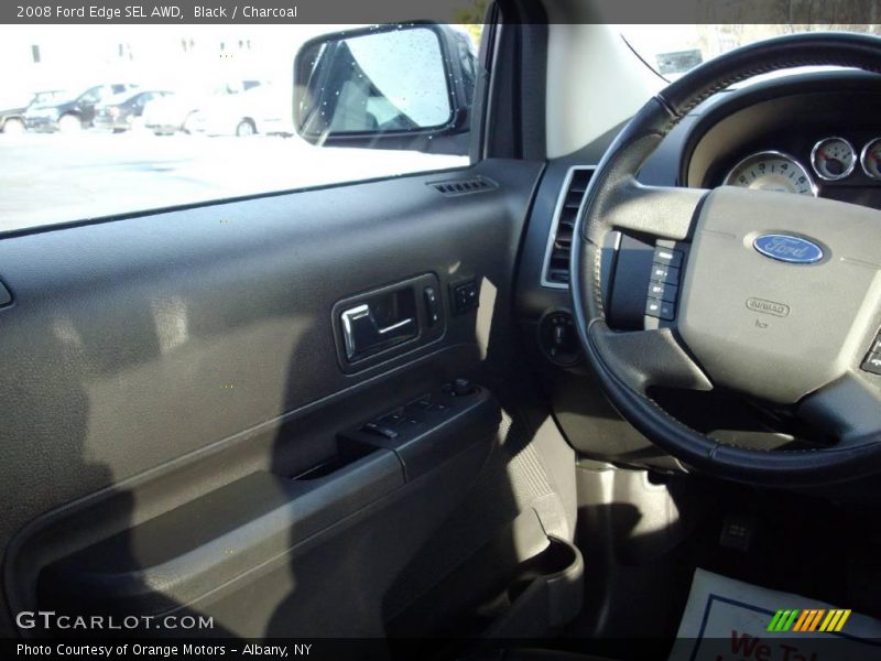 Black / Charcoal 2008 Ford Edge SEL AWD