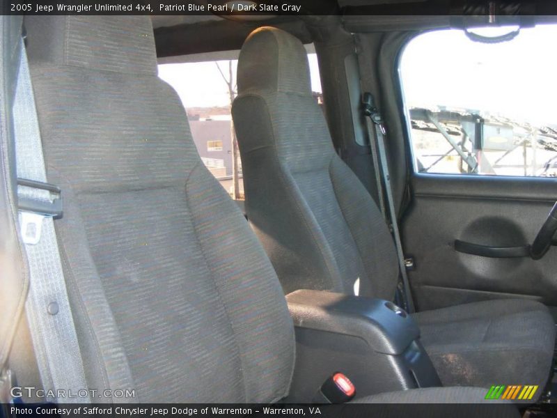 Patriot Blue Pearl / Dark Slate Gray 2005 Jeep Wrangler Unlimited 4x4