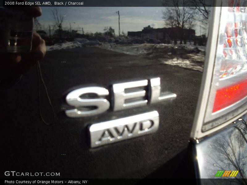 Black / Charcoal 2008 Ford Edge SEL AWD