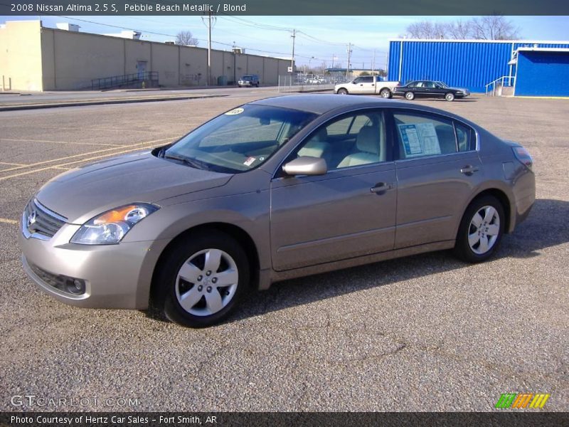 Pebble Beach Metallic / Blond 2008 Nissan Altima 2.5 S