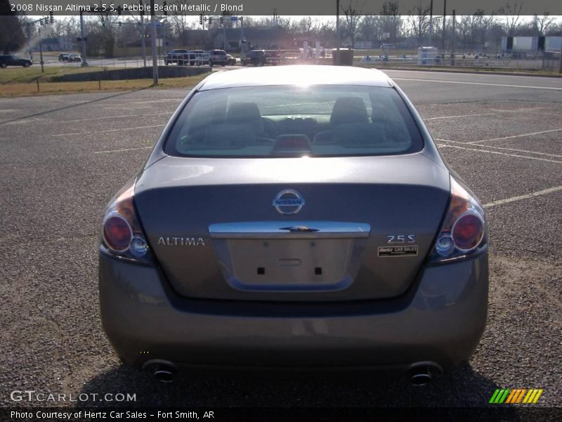 Pebble Beach Metallic / Blond 2008 Nissan Altima 2.5 S