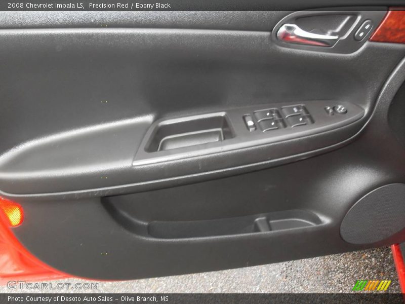 Precision Red / Ebony Black 2008 Chevrolet Impala LS